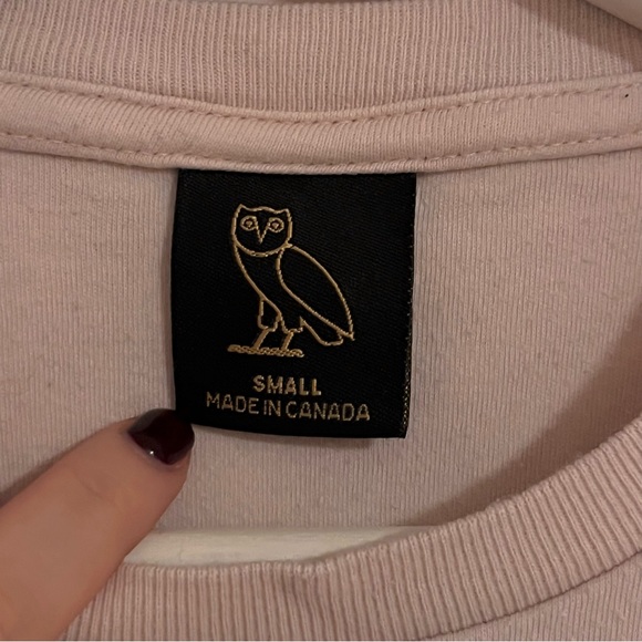 OVO October’s Very Own Classic Owl Pink Tee - Picture 3 of 3